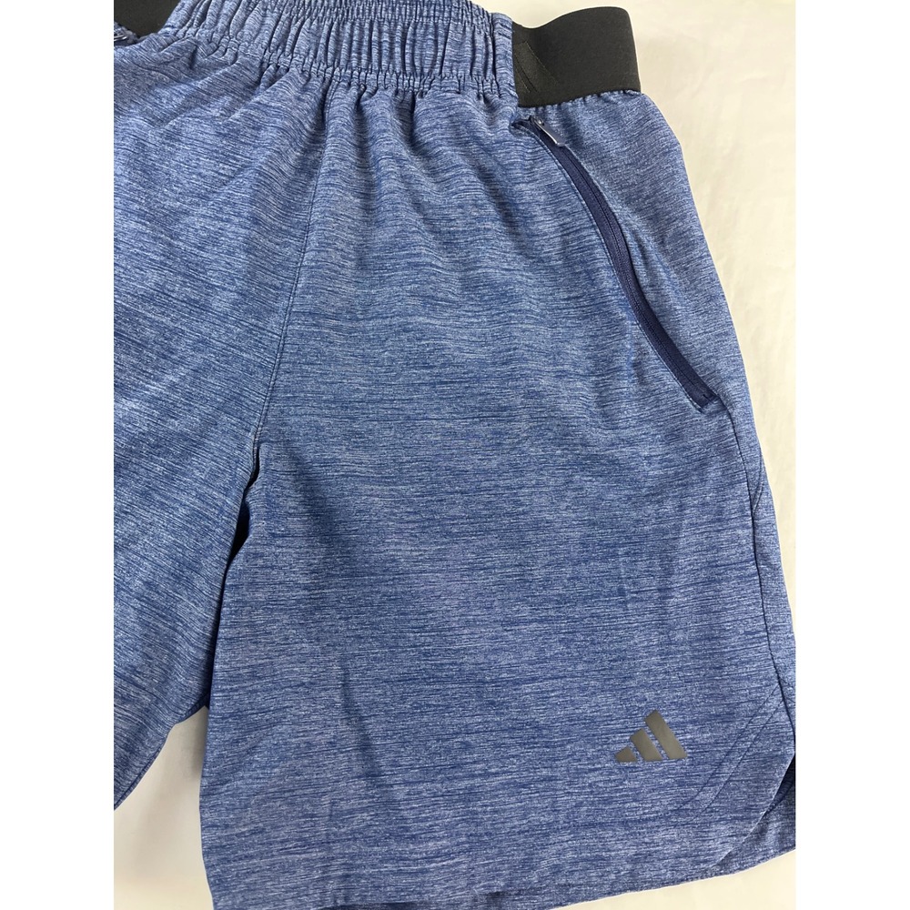 Adidas Womens Axis Running Shorts XS Training Blue Activewear Athletic New
